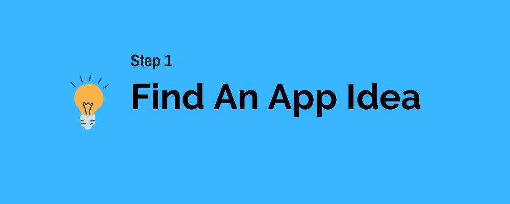 1 Find An App Idea