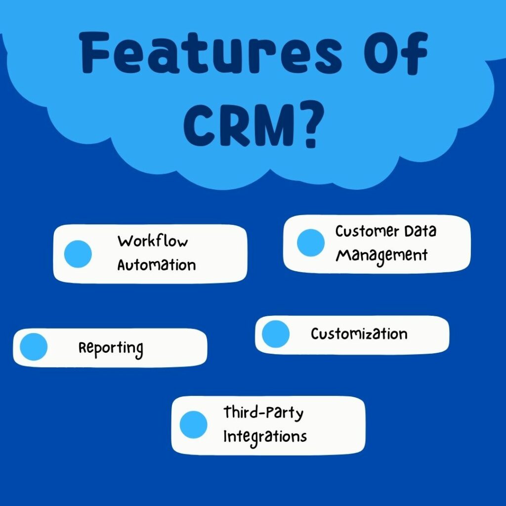 Features Of CRM?
