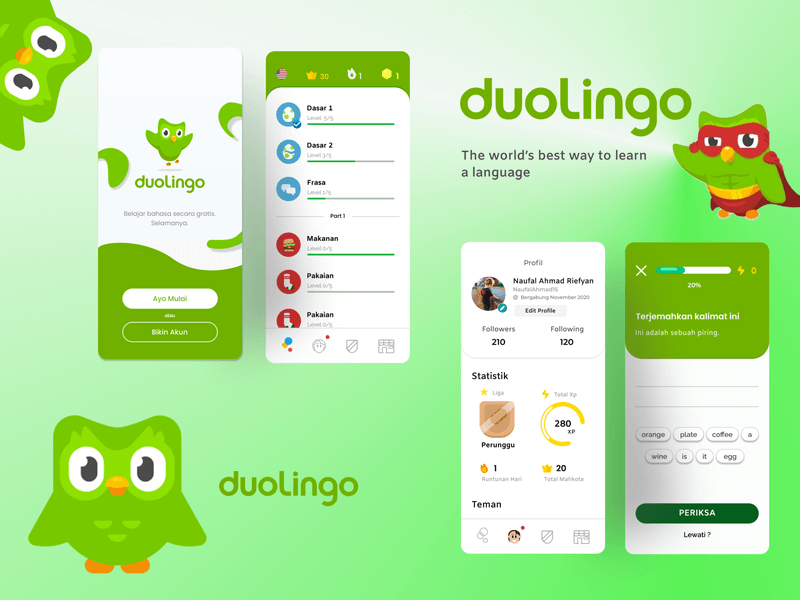 duolingo language learning app