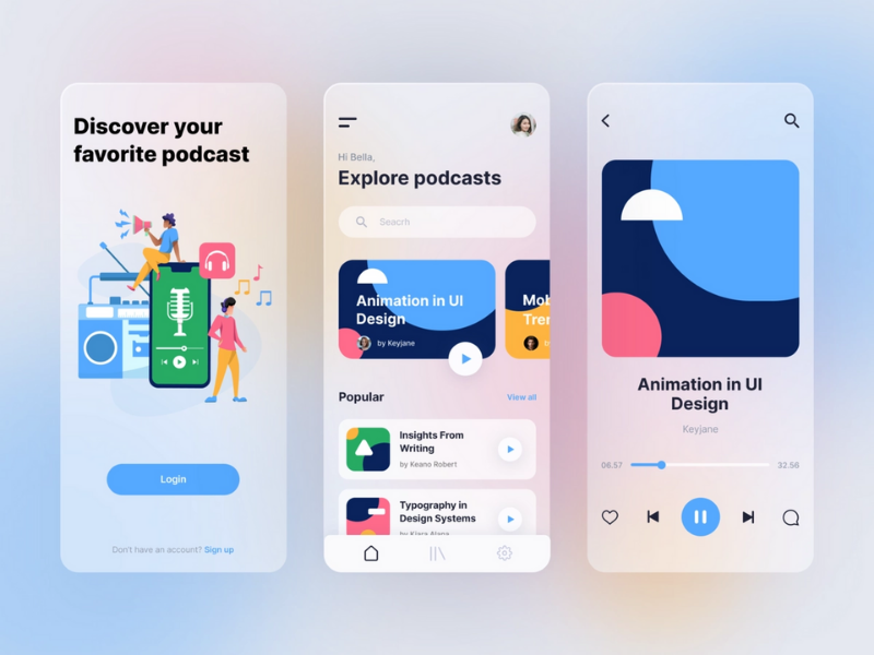 Key Features Of Podcast Mobile App